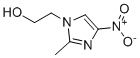 structure of CAS# 705-19-1, 2-(2-Methyl-4-nitro-1H-imidazol-1-yl)ethanol
