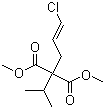 CAS 登录号：705259-97-8, 2-[(2E)-3-氯-2-丙烯-1-基]-2-(1-甲基乙基)丙二酸 1,3-二甲酯