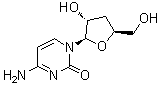 structure of CAS# 7057-33-2, 3'-Deoxycytidine