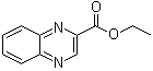 structure of CAS# 7065-23-8, 2-Quinoxalinecarboxylic acid ethyl ester