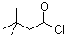 structure of CAS# 7065-46-5, 3,3-Dimethylbutyryl chloride