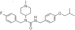 Pimavanserin分子结构 (CAS 706779-91-1)