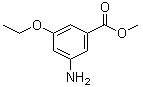 structure of CAS# 706792-04-3, 3-氨基-5-乙氧基苯甲酸甲酯