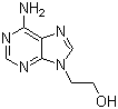 structure of CAS# 707-99-3, 9-(2-羟乙基)腺嘌呤
