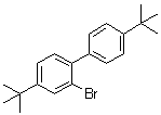 4,4'-二叔丁基-2-溴联苯分子结构 (CAS 70728-89-1)