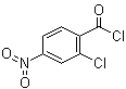 structure of CAS# 7073-36-1, 4-硝基-2-氯苯甲酰氯