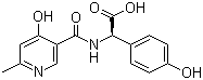 CAS # 70785-61-4, 2-(4-Hydroxy-6-methylnicotinamido)-2-(4-hydroxyphenyl)acetic acid