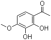 2',3'-Dihydroxy-4'-methoxyacetophenone molecular structure (CAS 708-53-2)