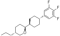 CAS # 708277-43-4, (2R,5S)-rel-Tetrahydro-5-propyl-2-[trans-4-(3,4,5-trifluorophenyl)cyclohexyl]-2H-pyran