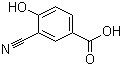 3-氰基-4-羟基苯甲酸分子结构 (CAS 70829-28-6)