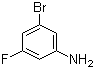 structure of CAS# 7087-65-2, 3-溴-5-氟苯胺