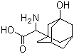 alpha-氨基-3-羟基-金刚烷-1-乙酸分子结构 (CAS 709031-30-1)