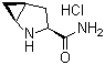 (1S,3S,5S)-2-氮杂双环[3.1.0]己烷-3-甲酰胺盐酸盐分子结构 (CAS 709031-39-0)