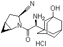 沙格列汀盐酸盐分子结构 (CAS 709031-78-7)