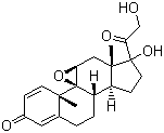 CAS # 7091-05-6, 9b,11b-Epoxy-17,21-dihydroxypregna-1,4-diene-3,20-dione