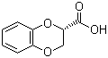(S)-1,4-苯并二恶烷-2-甲酸分子结构 (CAS 70918-54-6)