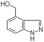 structure of CAS# 709608-85-5, 1H-吲唑-4-甲醇