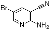 structure of CAS# 709652-82-4, 2-Amino-5-bromonicotinonitrile