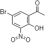 5'-溴-2'-羟基-3'-硝基苯乙酮分子结构 (CAS 70978-54-0)