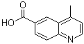 structure of CAS# 7101-68-0, 4-甲基-6-喹啉羧酸