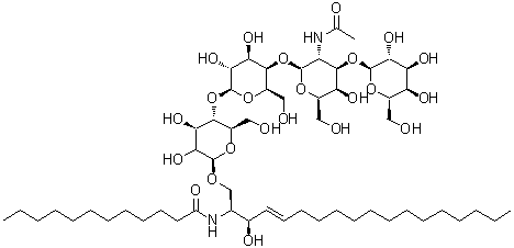 structure of CAS# 71012-19-6, Asialo ganglioside GM1a
