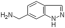 structure of CAS# 710943-26-3, 6-Aminomethylindazole