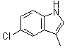structure of CAS# 71095-42-6, 5-氯-3-甲基-1H-吲哚