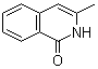 structure of CAS# 7114-80-9, 3-甲基异喹啉-1(2H)-酮