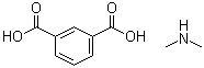 CAS # 71172-17-3, 1,3-Benzenedicarboxylic acid, compd. with N-methylmethanamine (1:1)