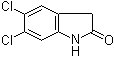 structure of CAS# 71293-59-9, 5,6-二氯-1,3-二氢-2H-吲哚-2-酮