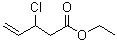 3-Chloro-4-pentenoic acid ethyl ester molecular structure (CAS 713144-30-0)