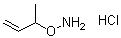 O-(1-甲基-2-丙烯基)羟胺盐酸盐分子结构 (CAS 71350-16-8)