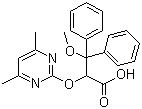 CAS # 713516-99-5, Ambrisentan, alpha-[(4,6-Dimethyl-2-pyrimidinyl)oxy]-beta-methoxy-beta-phenylbenzenepropanoic acid