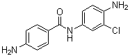 CAS 登录号：71363-91-2, 4-氨基-N-(4-氨基-3-氯苯基)苯甲酰胺