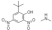 Dinoterb dimethylamine salt molecular structure (CAS 71371-62-5)