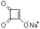 3-羟基-3-环丁烯二酮钠盐分子结构 (CAS 71376-34-6)