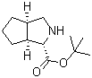 (1S,3aR,6aS)-八氢环戊烯并[c]吡咯-1-羧酸叔丁酯分子结构 (CAS 714194-68-0)