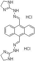 structure of CAS# 71439-68-4, 比生群二盐酸盐