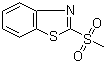 2-(Methylsulfonyl)benzothiazole molecular structure (CAS 7144-49-2)
