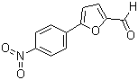 CAS # 7147-77-5, 5-(4-Nitrophenyl)-2-furaldehyde, 5-(4-Nitrophenyl)furfural, 5-(p-Nitrophenyl)furfural, 5-(p-Nitrophenyl)-2-furaldehyde