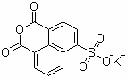 4-磺酸钾-1,8-萘酐分子结构 (CAS 71501-16-1)