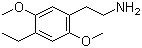 (2,5-二甲氧基-4-乙基苯基)乙胺分子结构 (CAS 71539-34-9)
