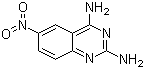 structure of CAS# 7154-34-9, 2,4-二氨基-6-硝基喹唑啉