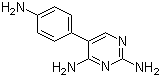 CAS # 71552-29-9, 5-(4-Aminophenyl)-2,4-pyrimidinediamine