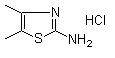 structure of CAS# 71574-33-9, 2-氨基-4,5-二甲基噻唑盐酸盐