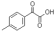 4-甲基-alpha-氧代苯乙酸分子结构 (CAS 7163-50-0)