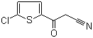 CAS # 71683-01-7, 5-Chloro-2-thenoylacetonitrile, 3-(5-Chloro-2-thienyl)-3-oxopropanenitrile, 5-Chloro-beta-oxo-2-thiophenepropanenitrile