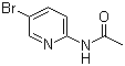2-乙酰氨基-5-溴吡啶分子结构 (CAS 7169-97-3)