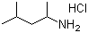 structure of CAS# 71776-70-0, 4-Methyl-2-pentanamine hydrochloride