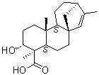 (3alpha,4alpha)-3-羟基贝壳杉-15-烯-18-酸分子结构 (CAS 717901-03-6)